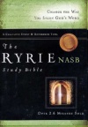 NASB - Ryrie Study Bible - Hardback