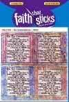 Ten Commandments, A Faith that Sticks, Stickers