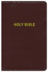 NASB Giant-Print Handy-Size Bible, Burgundy Bonded Leather, 1977 Translation