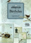 Birthday Cards - Nesting, Deluxe Diecut, Box of 12