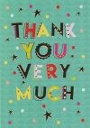 Greeting Card - Thank You Very Much - ICG 3545