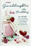 Birthday Card - For A Special Granddaughter on Your Birthday - ICG JJ8658