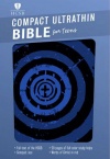 HCSB Compact Ultrathin Bible for Teens, Blue Vortex Leathertouch