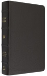 ESV Large Print Personal Size Bible, Deep Brown Buffalo Leather