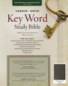 NASB - Hebrew Greek Key Word Study Bible, Black Bonded