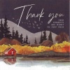 Card - Thank You - Mountains