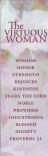 Bookmarkers - The Virtuous Woman (pack of 25)