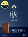 KJV Life Application Study Bible, Third Edition, Large Print Brown & Mahogany 
