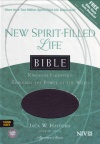 NIV New Spirit Filled Life Bible: Thumb Indexed - Black Bonded Leather