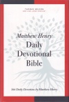 NKJV, Matthew Henry Daily Devotional Bible, Hardcover,
