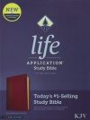 KJV - Life Application Study Bible - Leatherlike - Brown / Mahogany