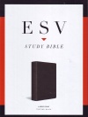 ESV Study Bible, Large Print, Black TruTone