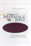NKJV Familylife Marriage Bible: Equipping Couples for Life - Burgundy LeatherSoft