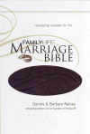 NKJV Familylife Marriage Bible: Equipping Couples for Life  Leathersoft Dark Brown