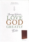 NET Young Women Love God Great Bible: A SOAP Method Study Bible Brown Leathersoft, Comfort Print 