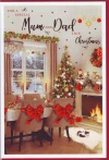 Christmas Card - For a Special Mum & Dad this Christmas - CMS
