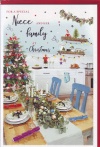 Christmas Card - For a Special Niece and her Family at Christmas - CMS