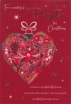 Christmas Card - For a Wonderful Daughter this Christmas - CMS
