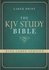 KJV - Study Bible, Large Print Hardback Edition