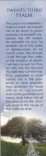 Bookmark - 23rd Psalm (Pack of 25)