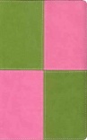 KJV Thinline Bible - Meadow Green / Pink