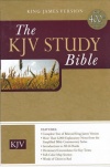 KJV - Study Bible, Burgundy Bonded Leather
