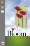 KJV Thinline Bloom Collection Bible, Poppies