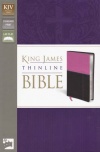 KJV - Thinline Bible, Orchid / Chocolate