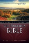 NASB Charles Stanley Life Principles Bible, Hardback