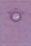 NKJV Women of Faith Devotional Bible, Leathersoft Misty / Lavender