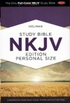 NKJV - Full Color, Study Bible Personal Size Hardback Edition