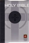 NLT - Compact Edition Black Cross Leatherlike