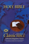 KJV - Classic Reference Bible, Black Calfskin