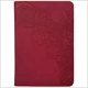 ESV Large Print Value Thinline Bible: Trutone, Raspberry, Floral Design