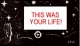 Tract - This Was Your Life - English (pk 25)