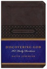 Discovering God: 365 Daily Devotions, Brown Soft Leather-Look