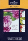 Birthday Cards - Lustrous  (Box of 12 Cards)